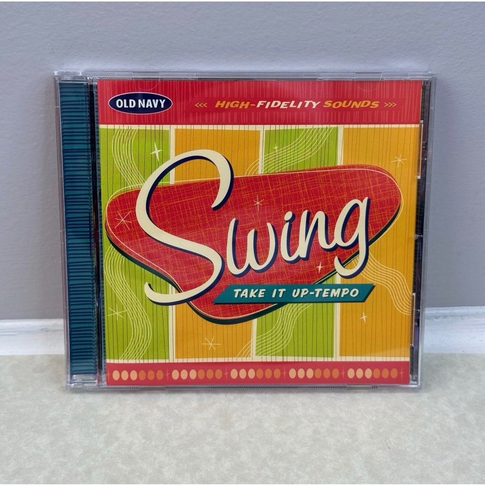Old Navy Swing Take It Up-Tempo CD 2000 Rhino Compilation Various Artists Retro